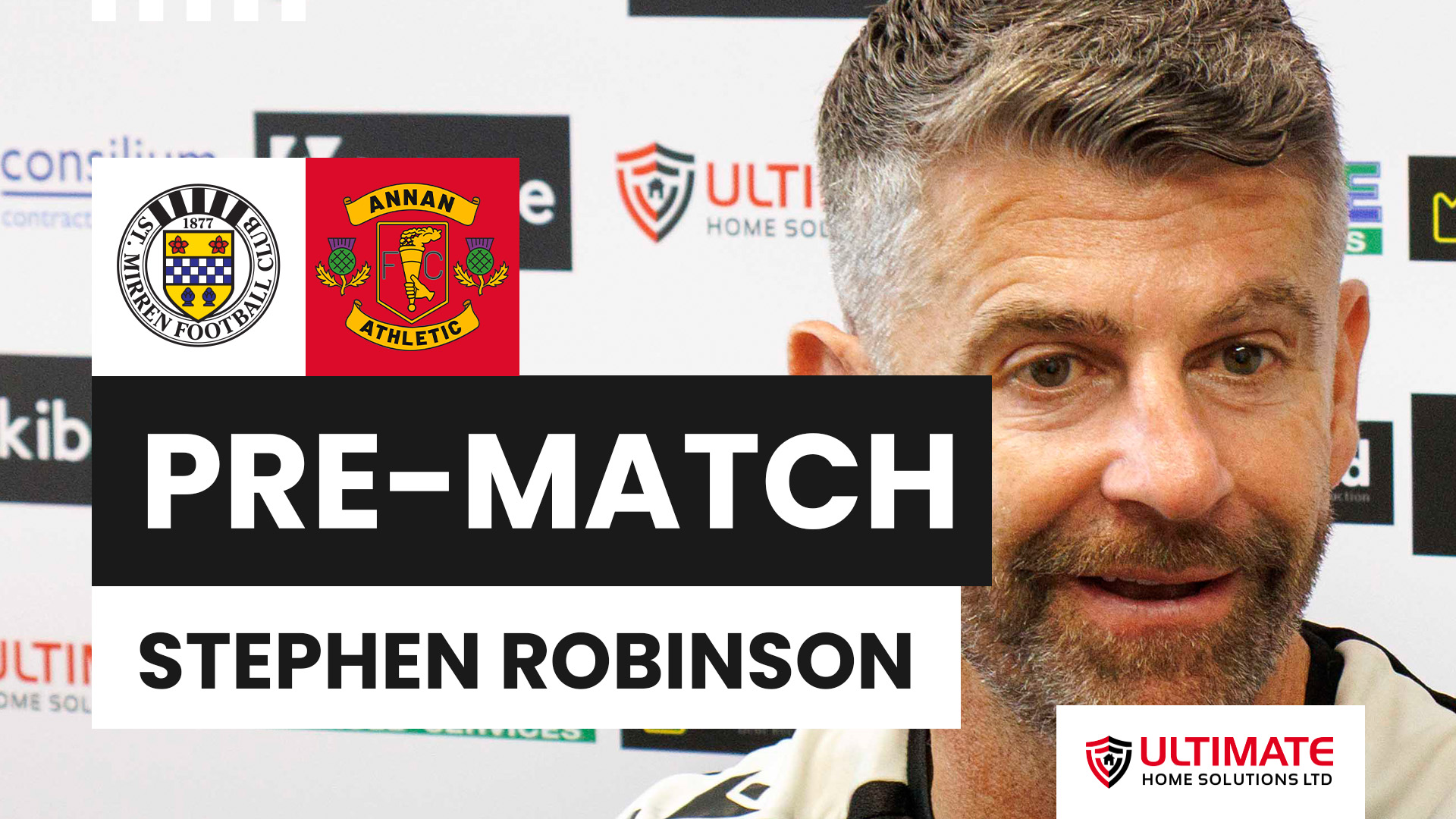 Stephen Robinson Pre-Annan Athletic