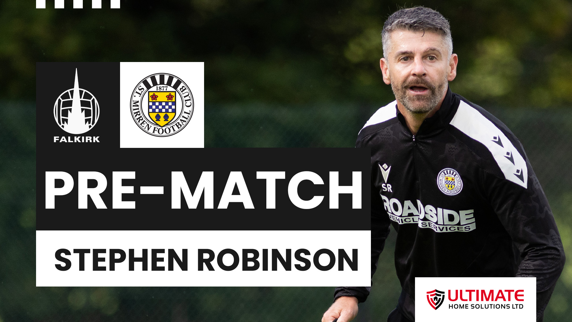 Stephen Robinson Pre-Falkirk