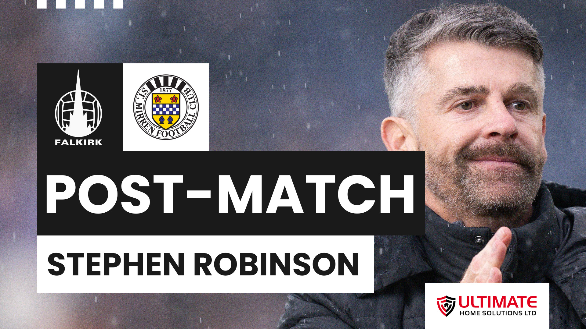 Stephen Robinson Post-Falkirk