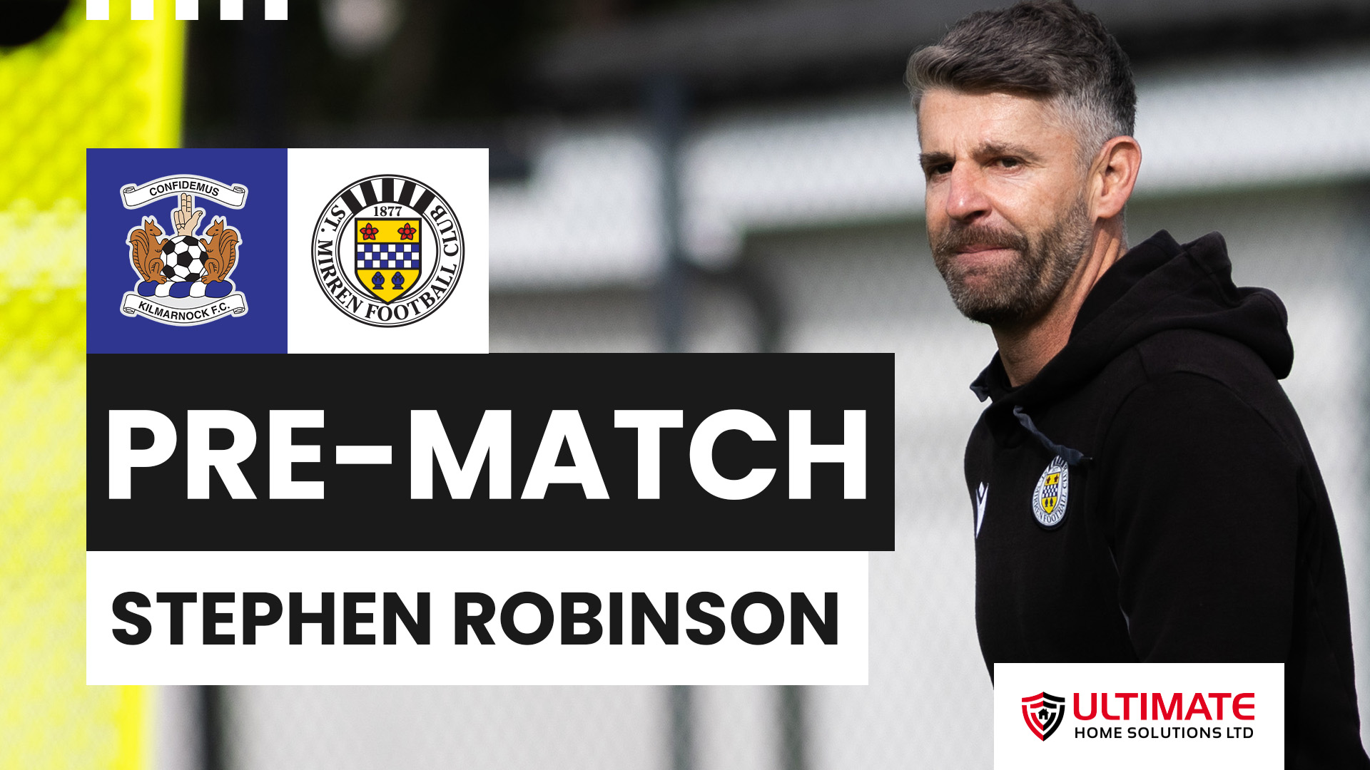 Stephen Robinson Pre-Kilmarnock