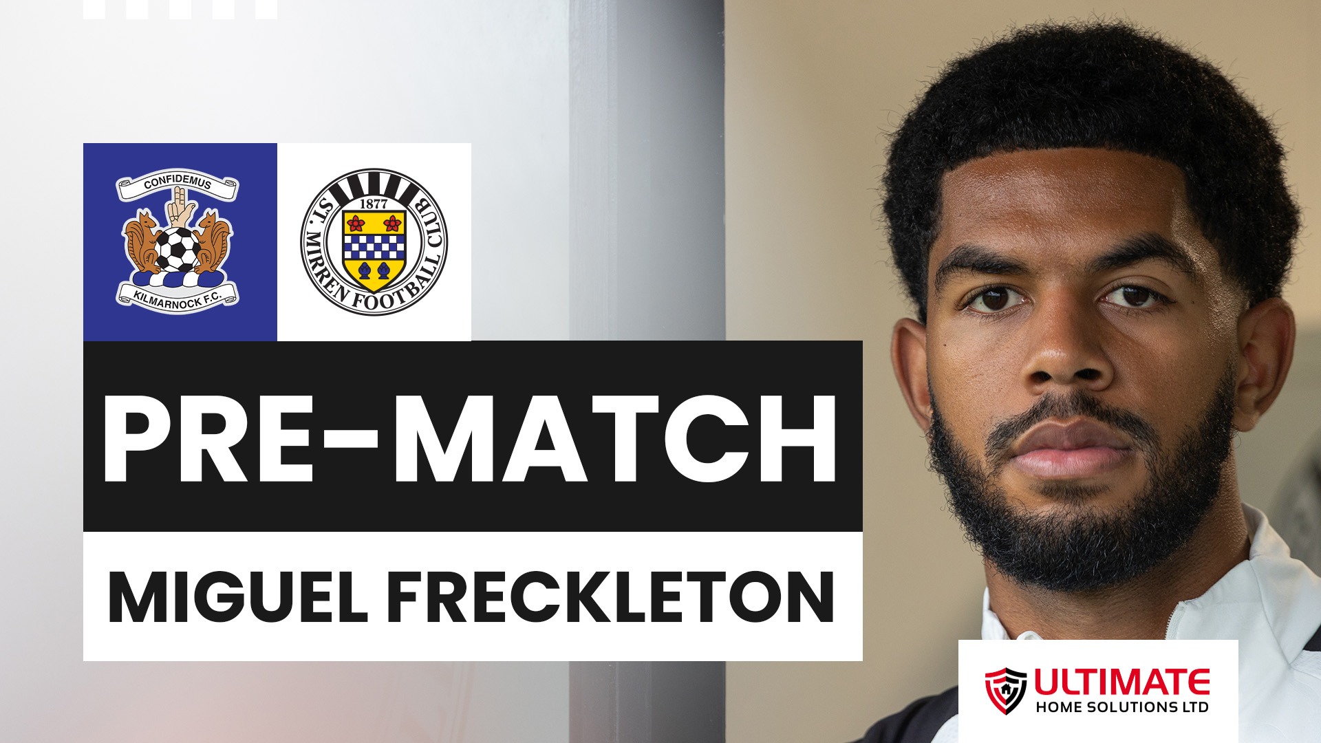 Miguel Freckleton Pre-Kilmarnock