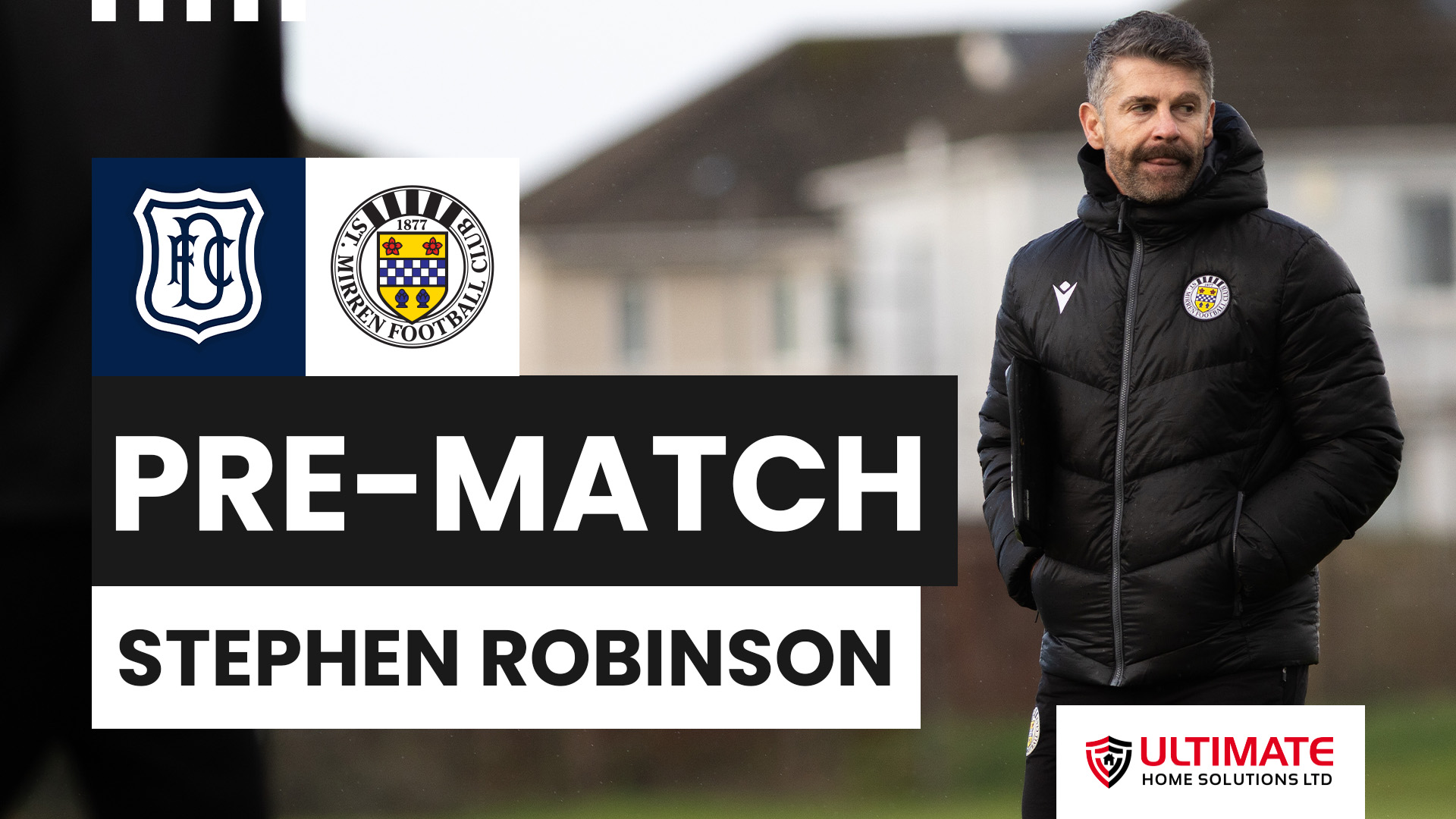 Stephen Robinson Pre-Dundee