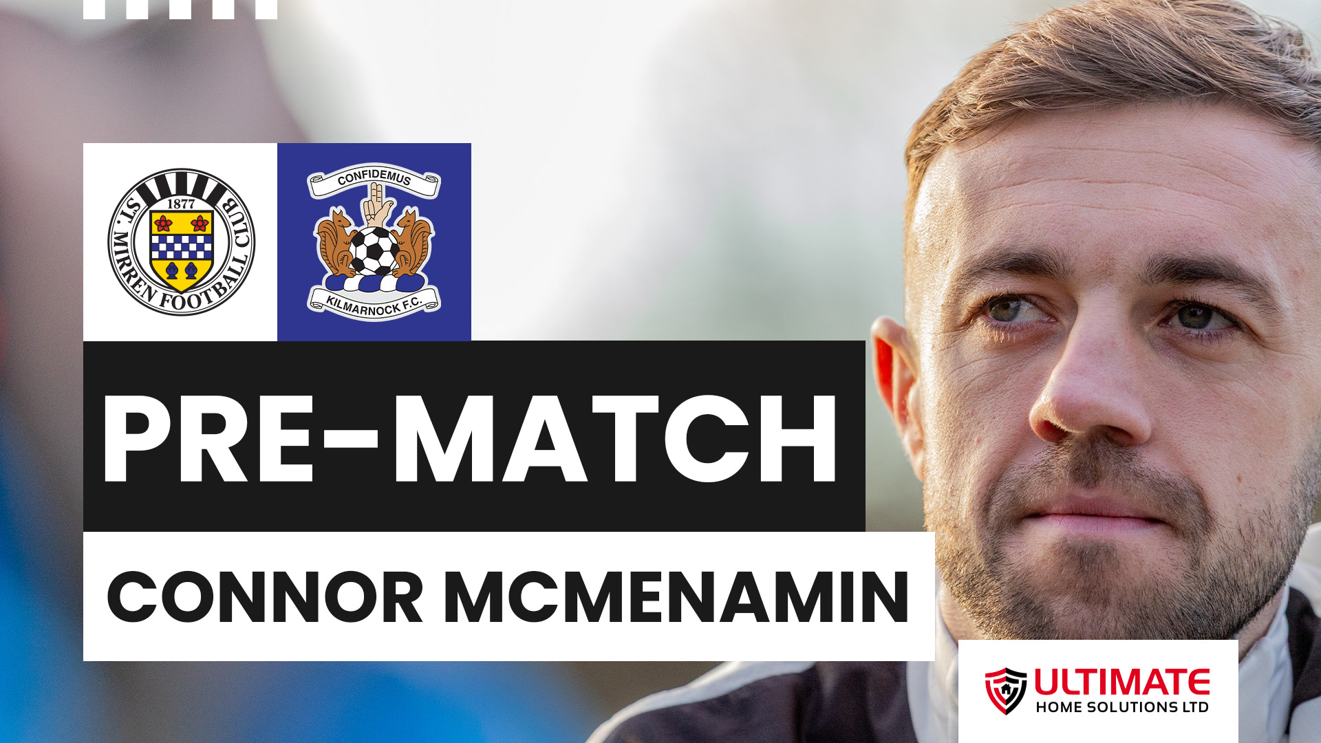 Conor McMenamin Pre-Kilmarnock