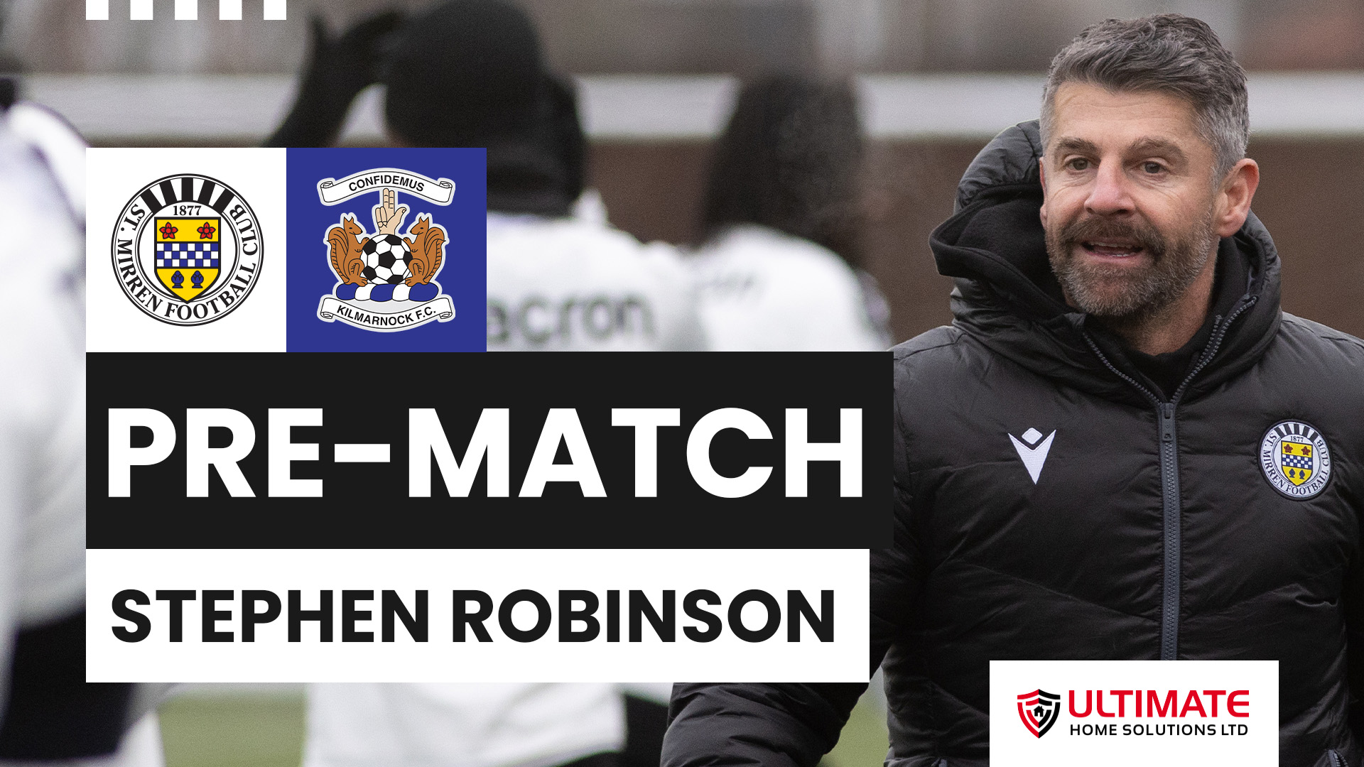 Stephen Robinson Pre-Kilmarnock