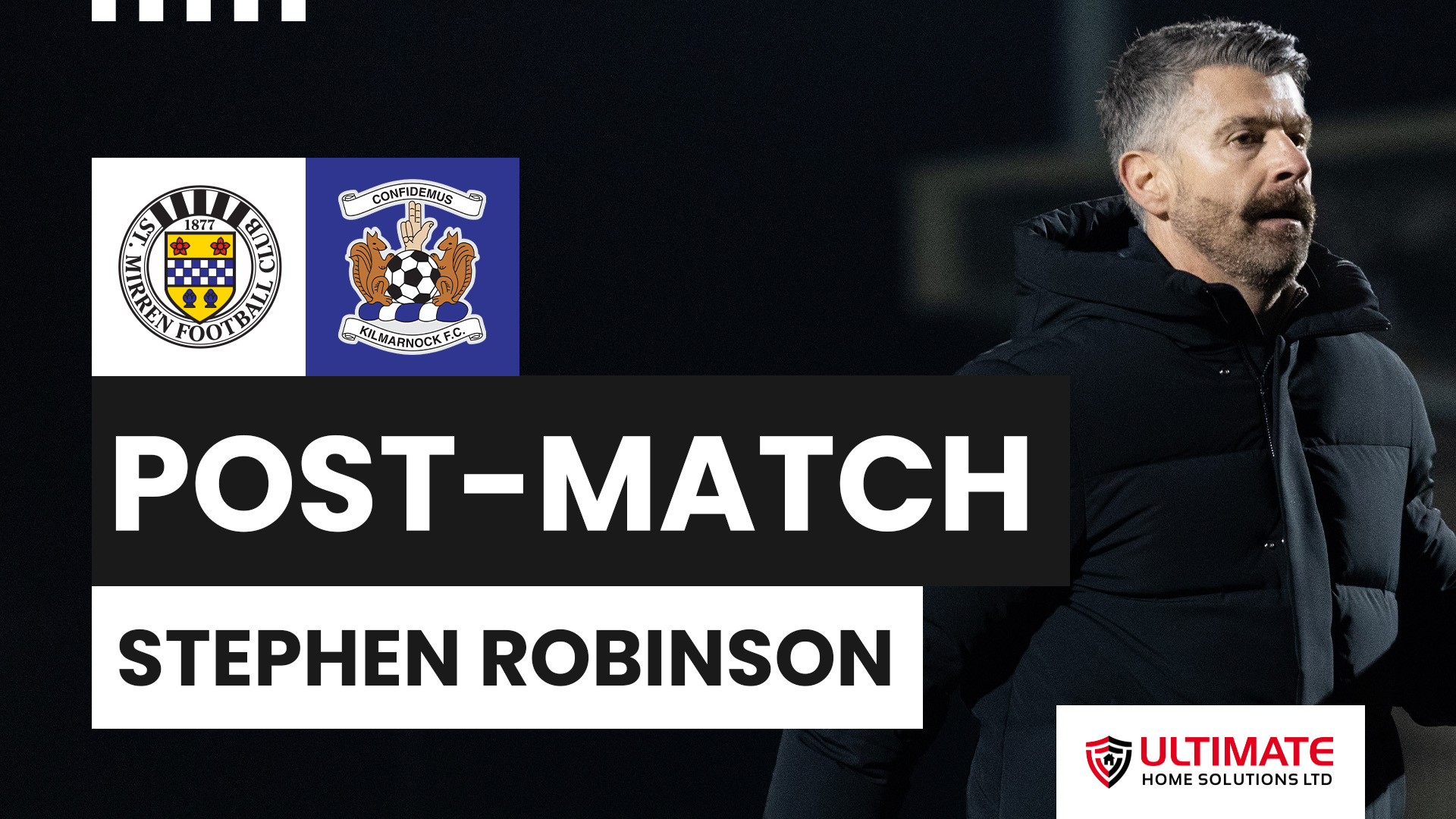 Stephen Robinson Post-Kilmarnock