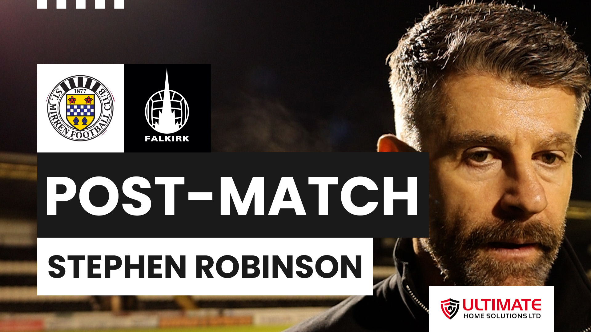 Stephen Robinson Post-Falkirk