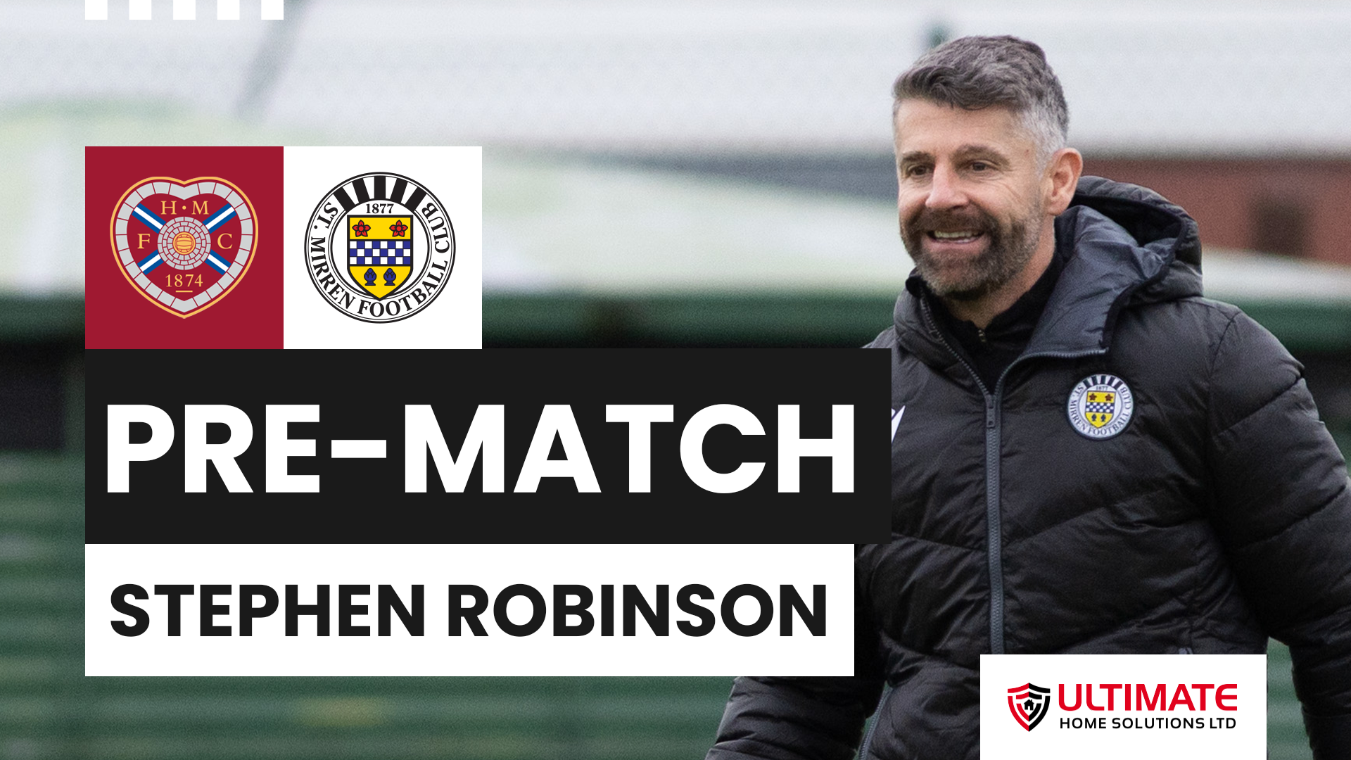 Stephen Robinson Pre-Hearts