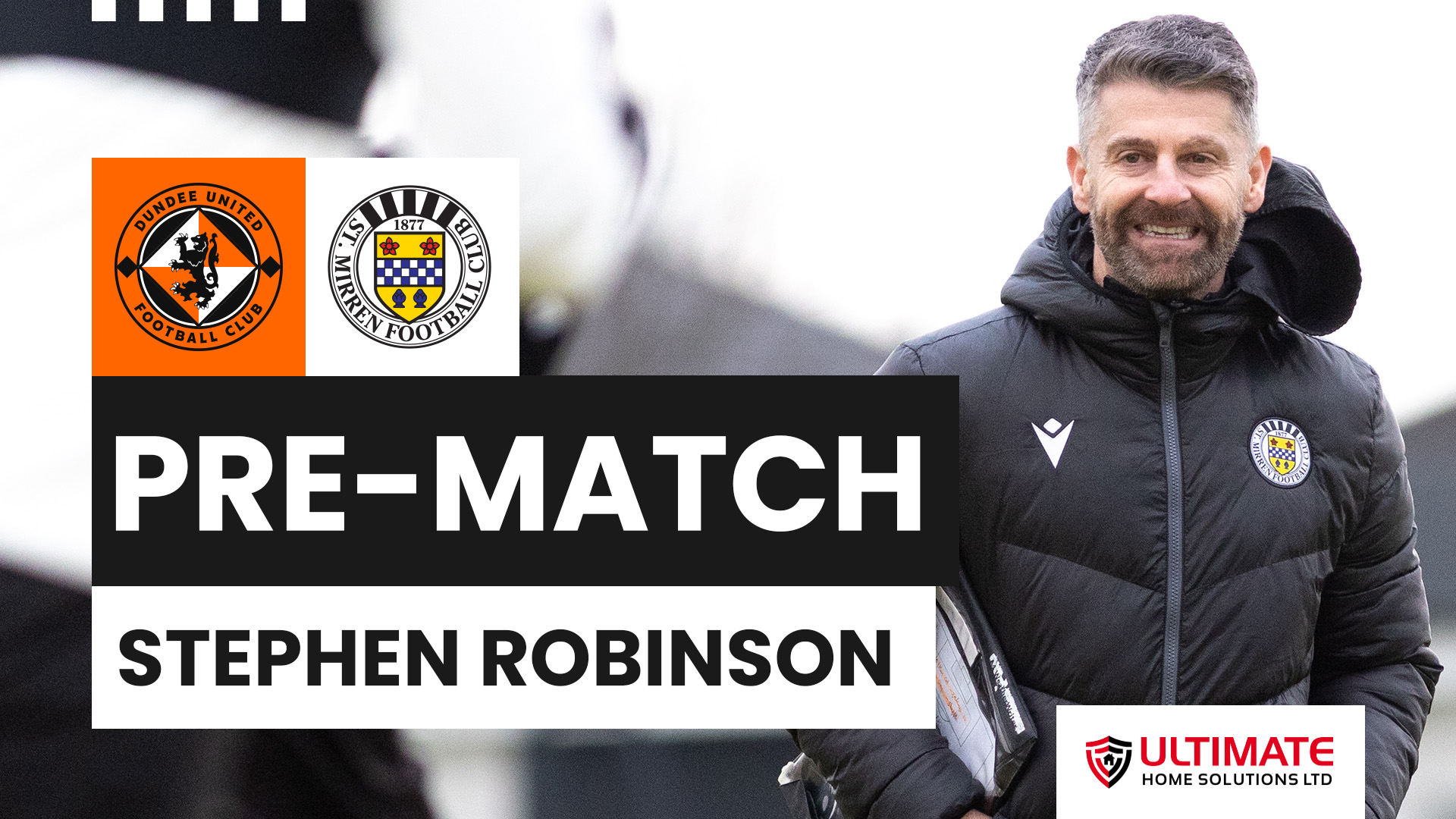 Stephen Robinson Pre-Dundee United