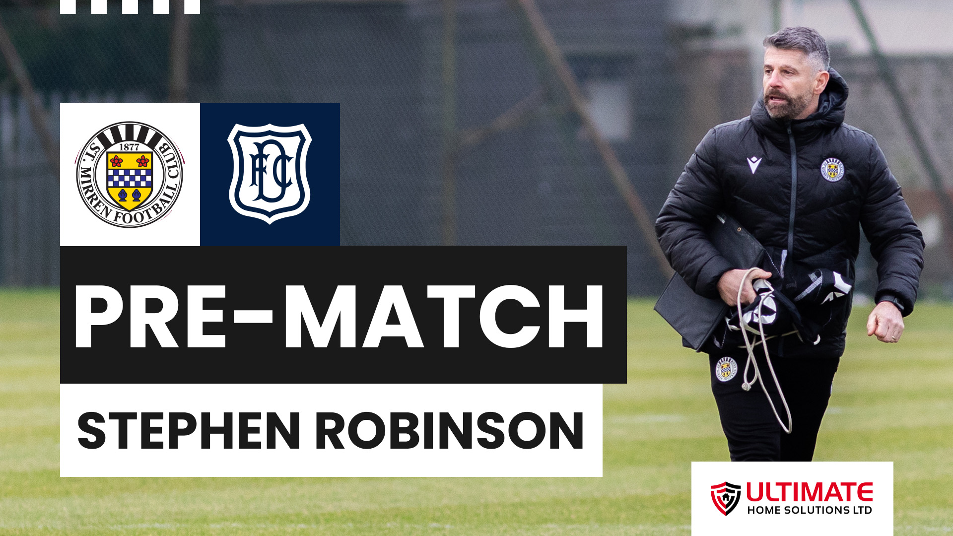 Stephen Robinson Pre-Dundee