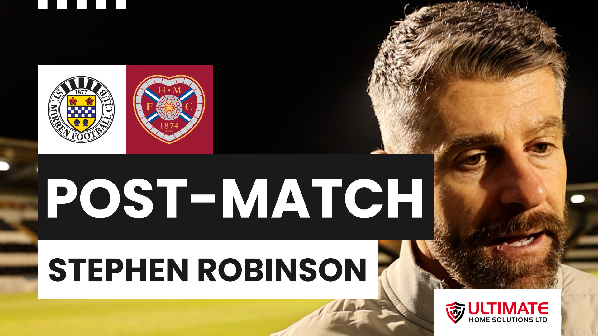 Stephen Robinson Post-Hearts
