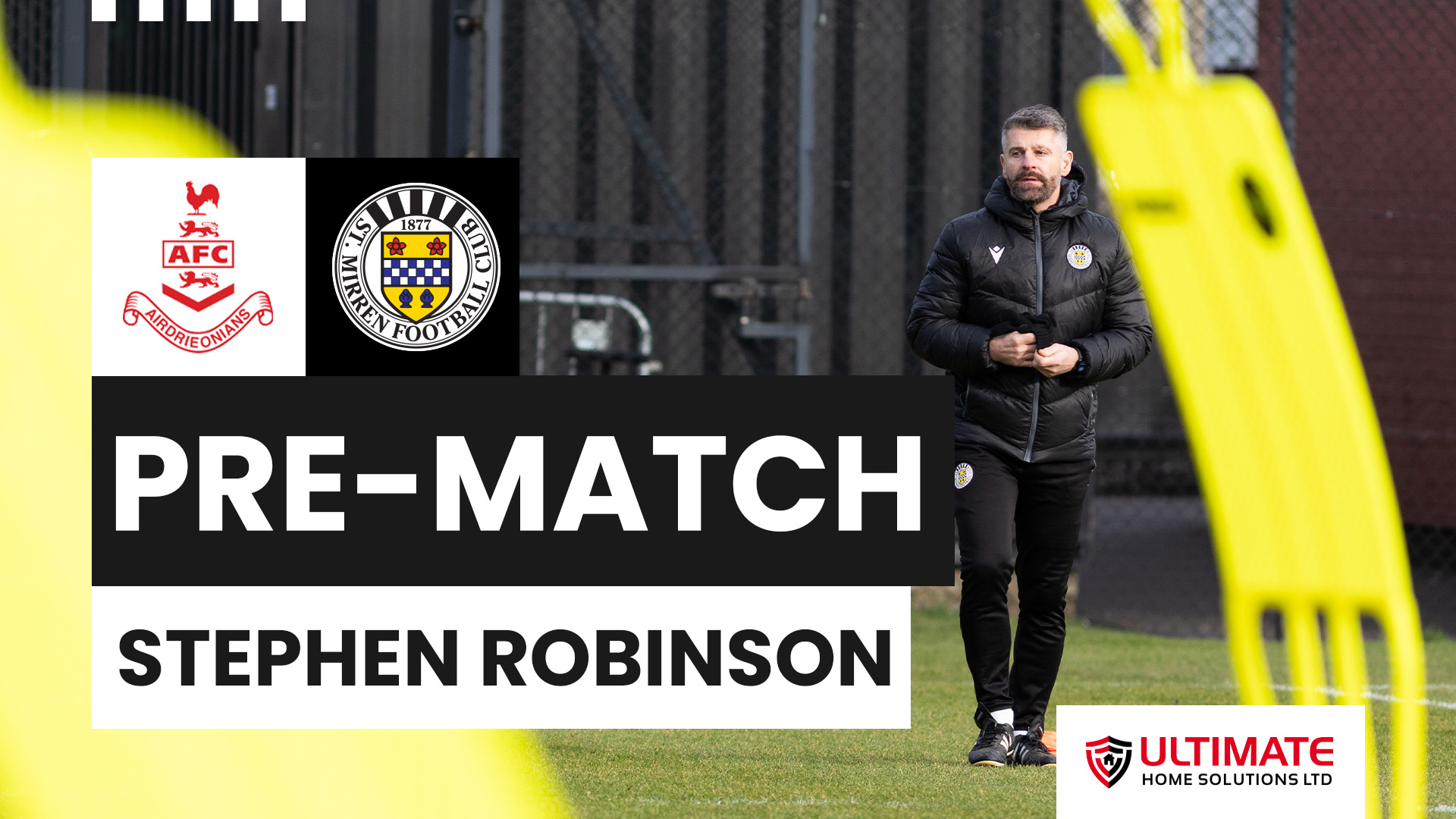 Stephen Robinson Pre-Airdrieonians