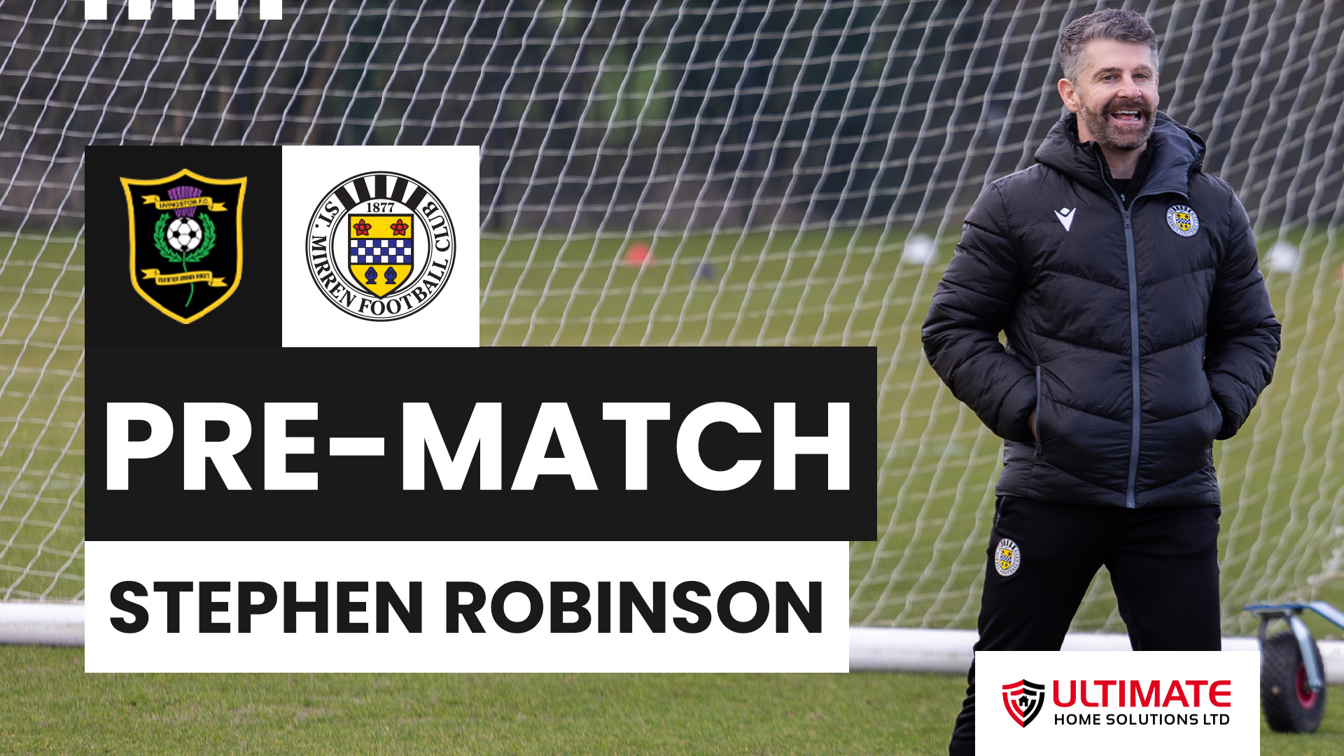 Stephen Robinson Pre-Livingston