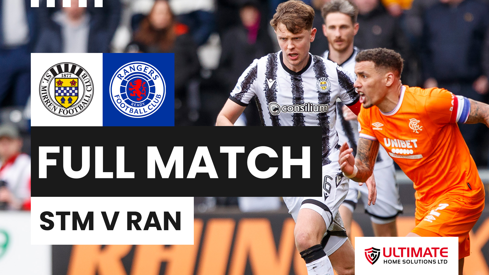 St Mirren v Rangers