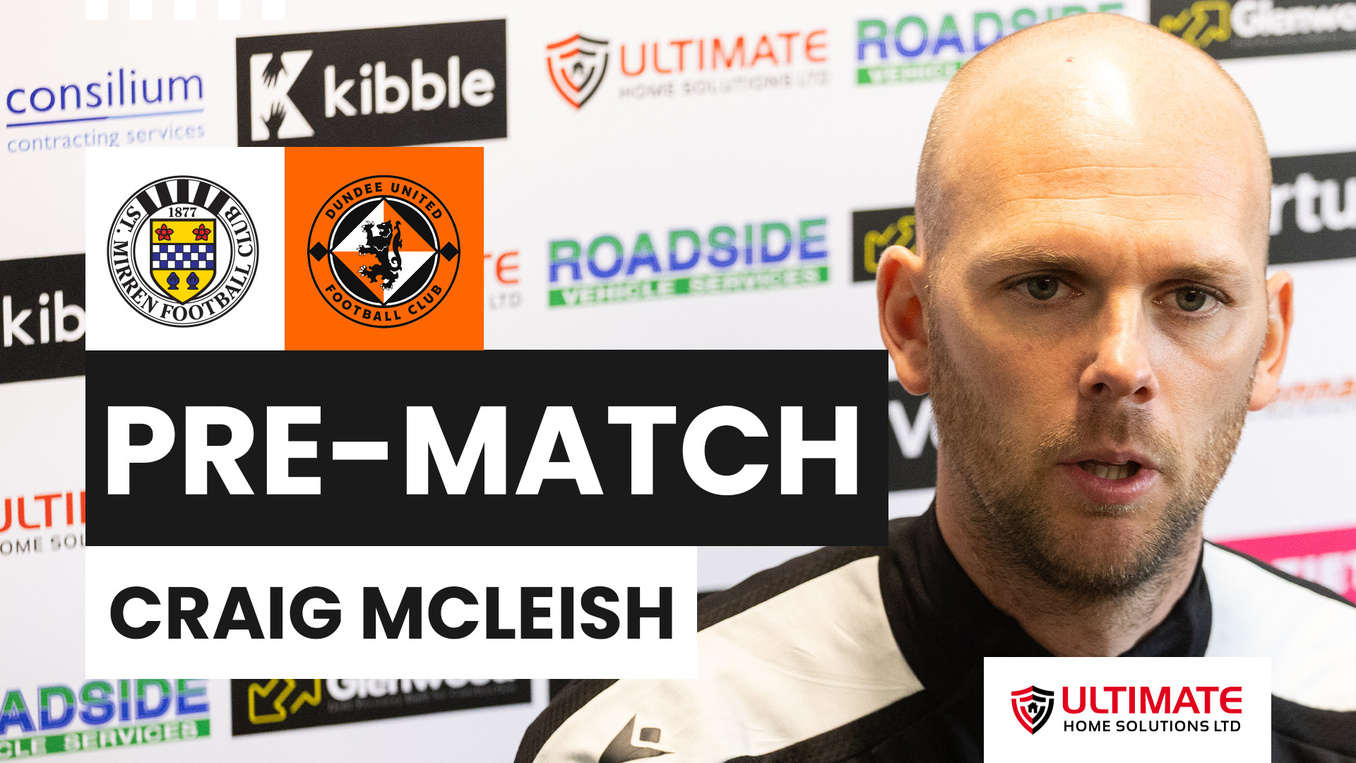 Craig McLeish Pre-Dundee United