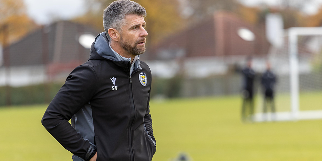 Stephen Robinson Pre-St Johnstone